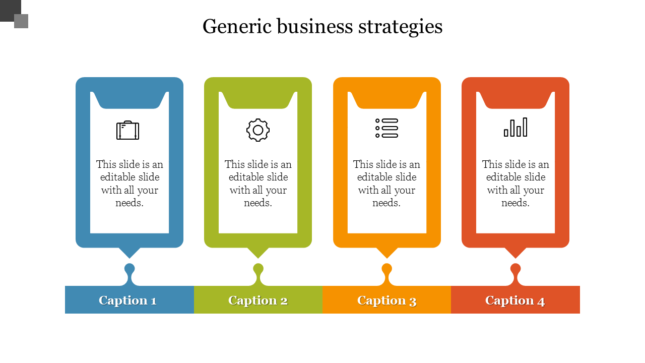 Our Predesigned Generic Business Strategies PowerPoint